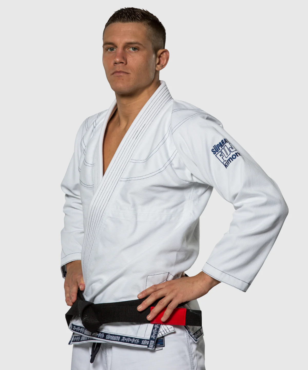 Kimono de JJB Fuji Sports Suparaito - Blanc - Image 3