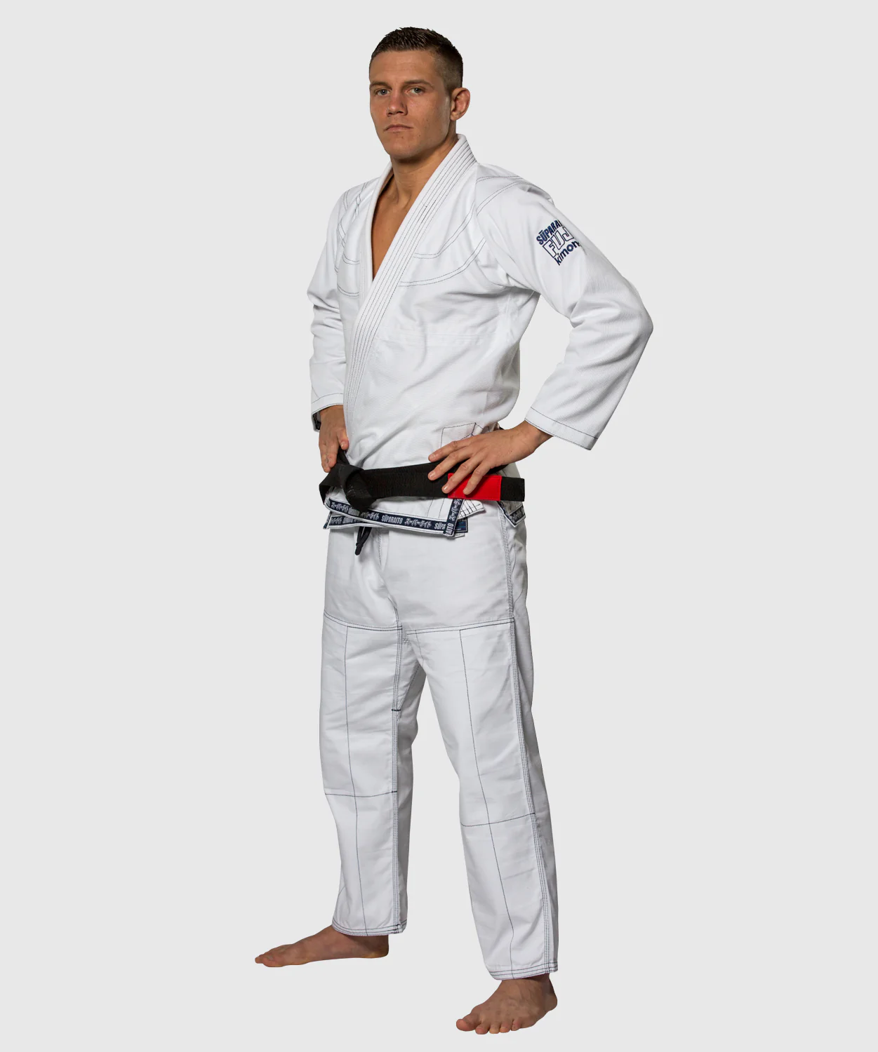 Kimono de JJB Fuji Sports Suparaito - Blanc - Image 4