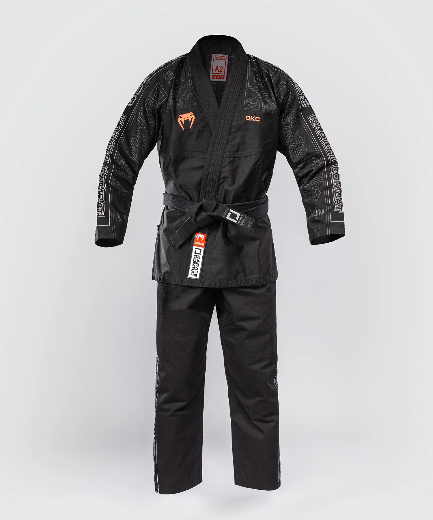 Kimono de JJB Karate Combat by Venum – Noir/Gris
