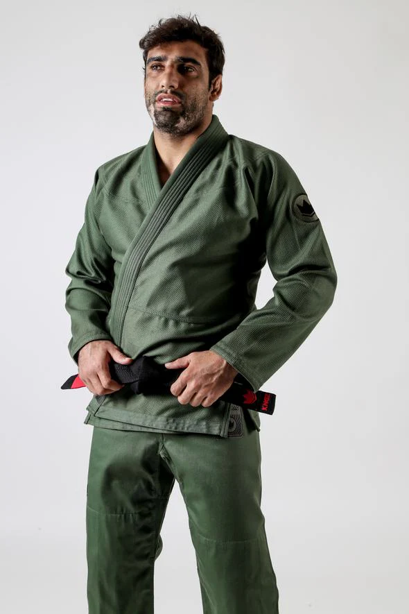 Kimono de JJB Kingz Classic 3.0 - Military Green - Image 2