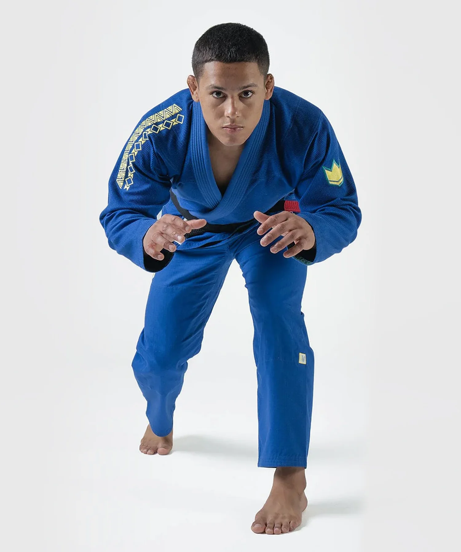 Kimono de JJB Kingz Mi-K Roots Gi - Bleu - Image 10
