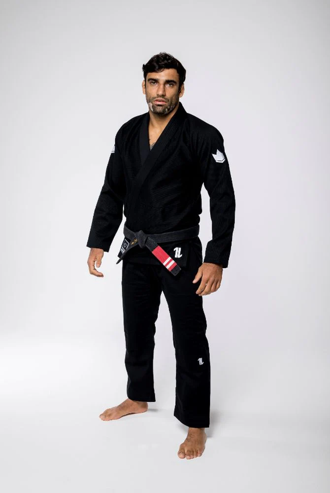Kimono de JJB Kingz The One (ceinture blanche offerte) - Noir