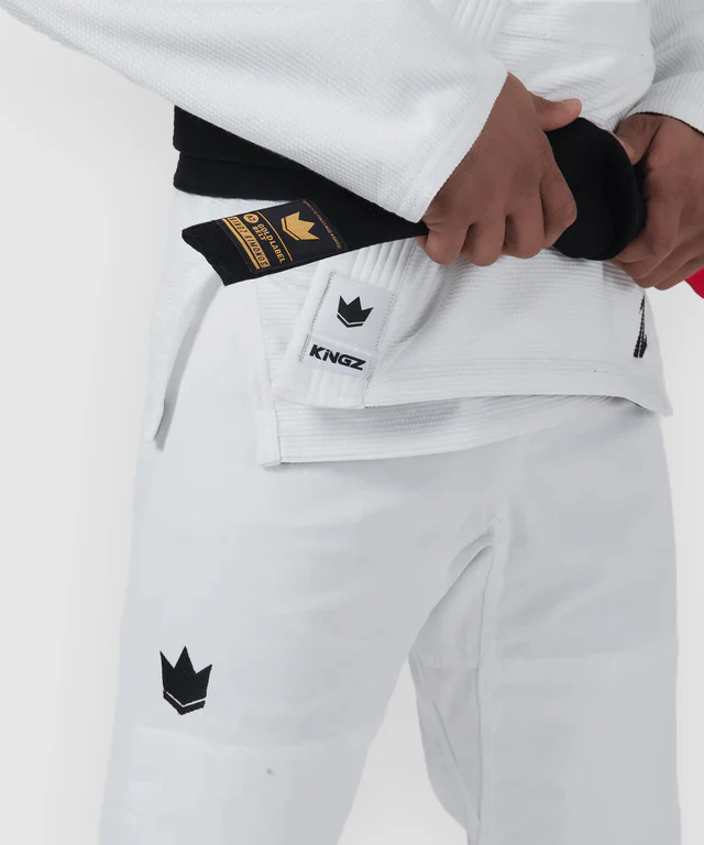 Kimono De JJB Kingz The One V2 - Blanc - Image 8