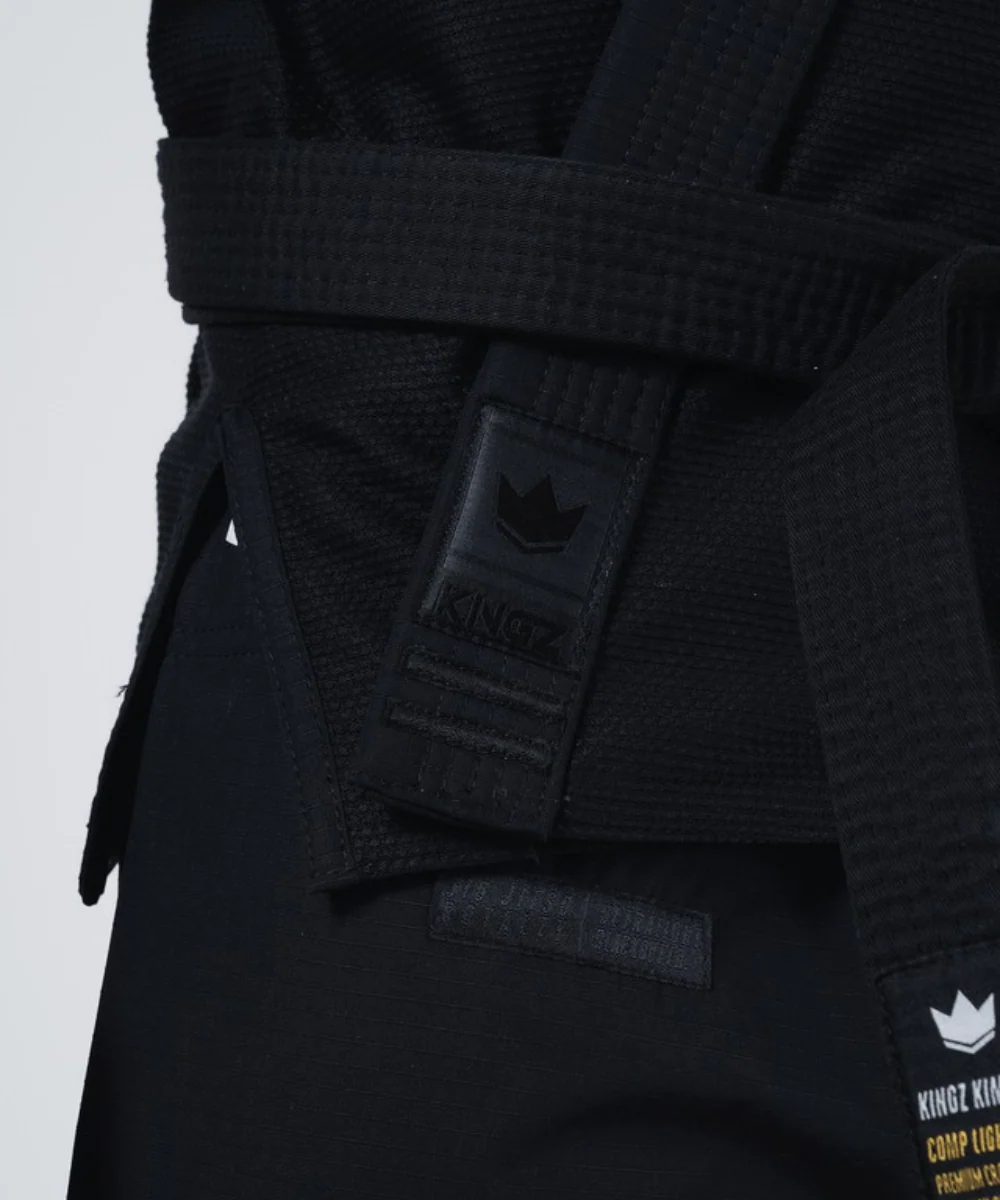 Kimono de JJB Kingz Ultralight 2.0 Black Out Limited Edition - Black - Image 6