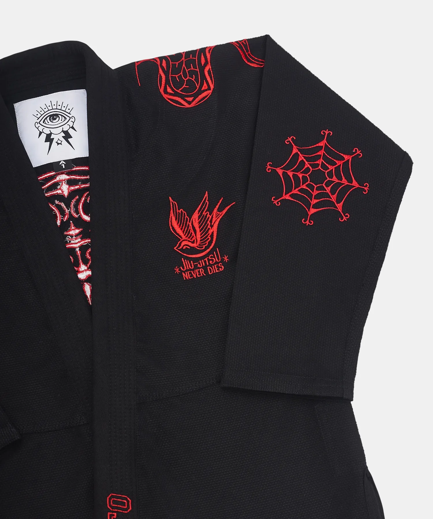 Kimono de JJB Manto Miko - Noir - Image 5