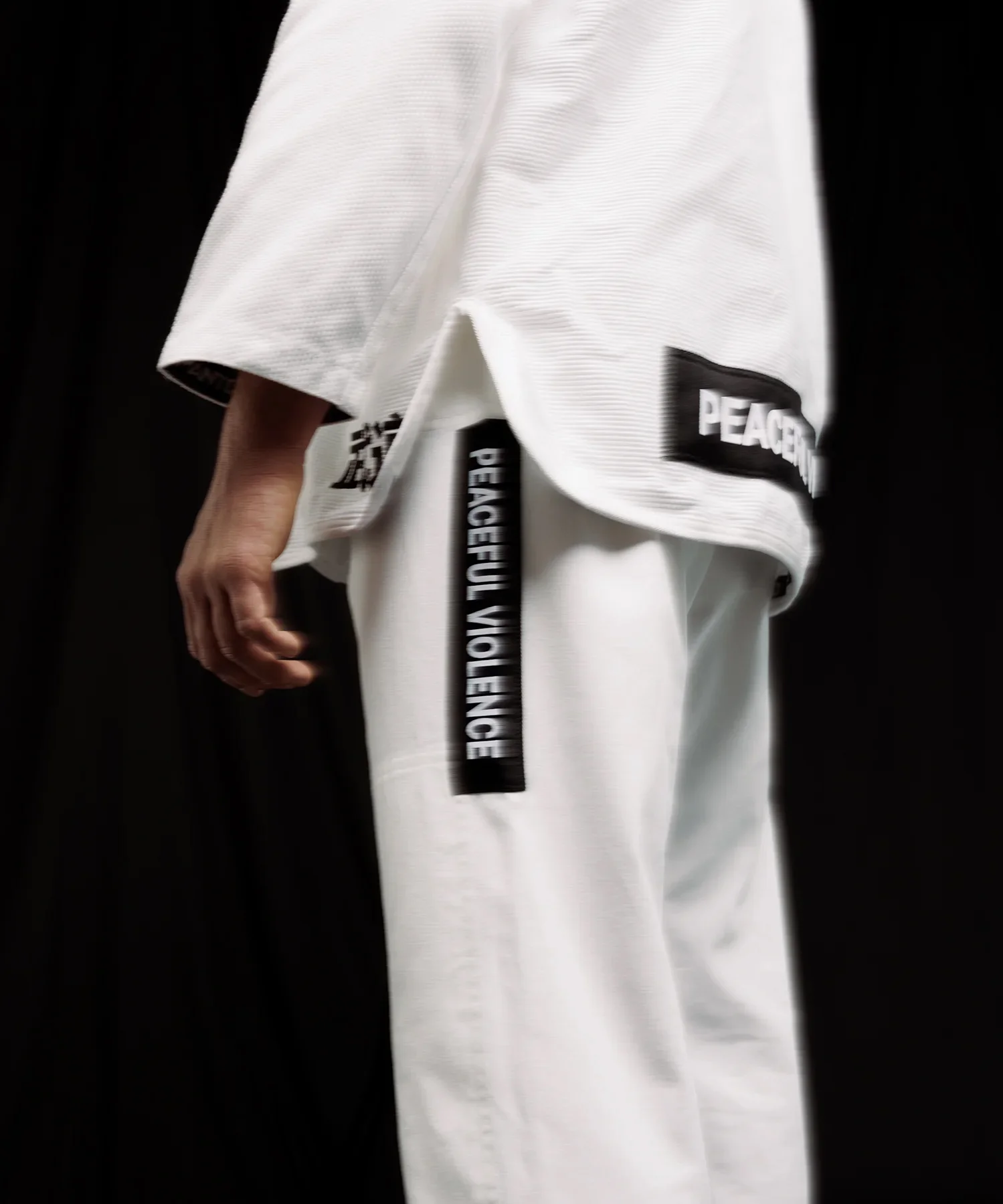 Kimono de JJB Manto Society - Blanc - Image 4