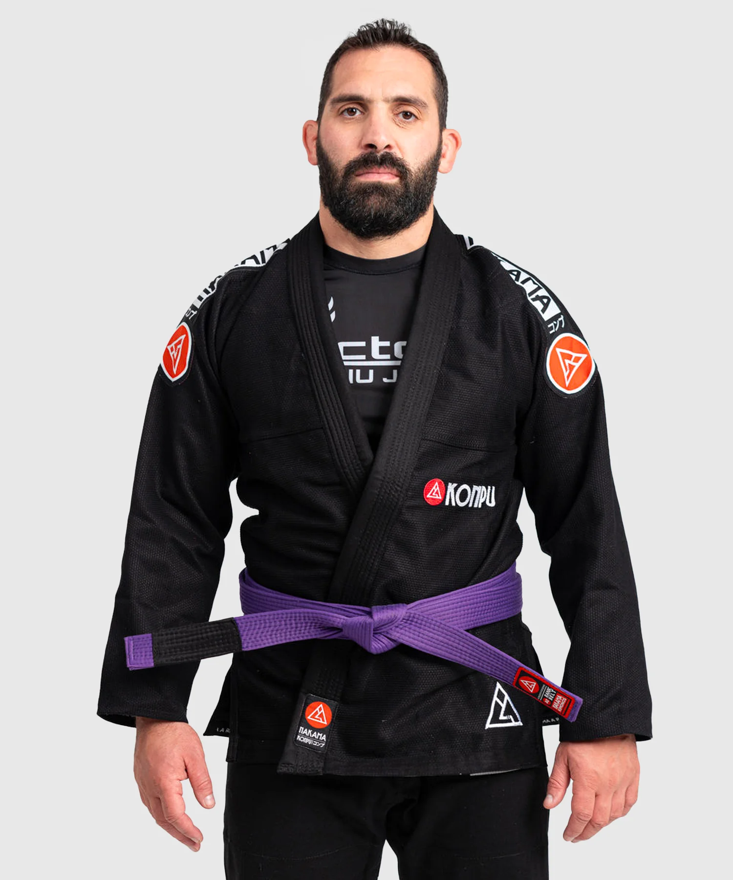 Kimono de JJB Nakama Konpu - Noir - Image 2
