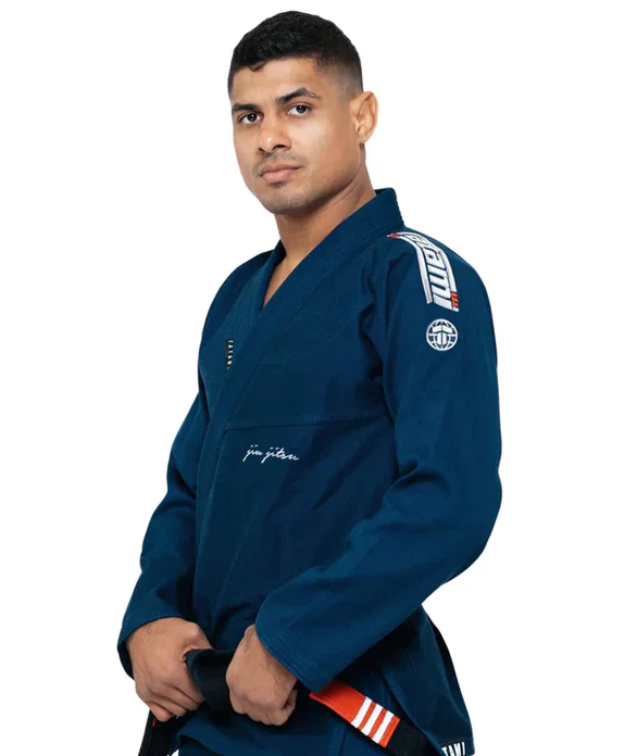 KIMONO DE JJB TATAMI FIGHTWEAR ELEMENTS SUPERLITE - BLEU MARINE - Image 2