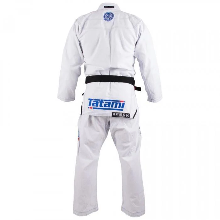 Kimono de JJB Tatami Fightwear Estilo 6.0 - Blanc/Bleu - Image 4