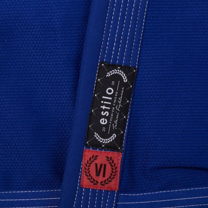 Kimono de JJB Tatami Fightwear Estilo 6.0 - Bleu/Blanc - Image 7