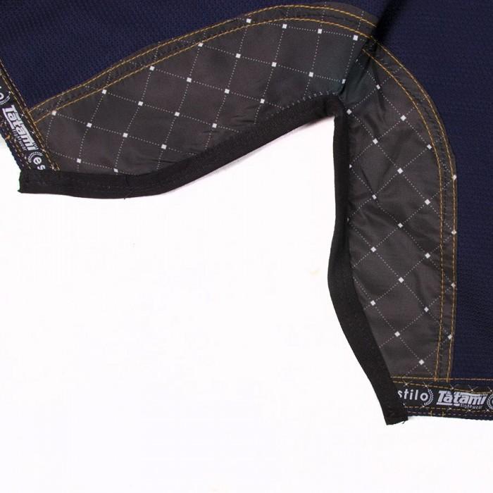 Kimono de JJB Tatami Fightwear Estilo 6.0 - Bleu Marine/Doré - Image 8