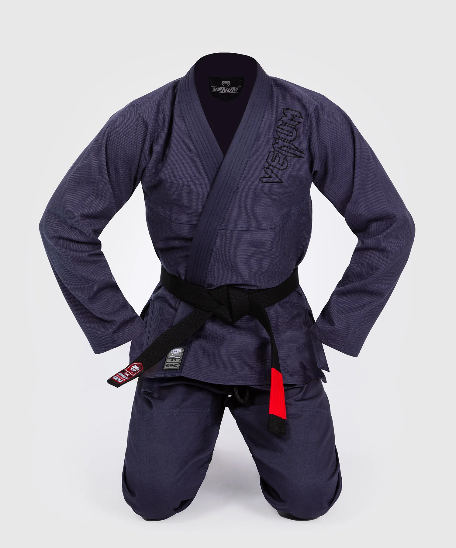Kimono de JJB Venum Contender 2.0 - Gris Lavande - Image 4