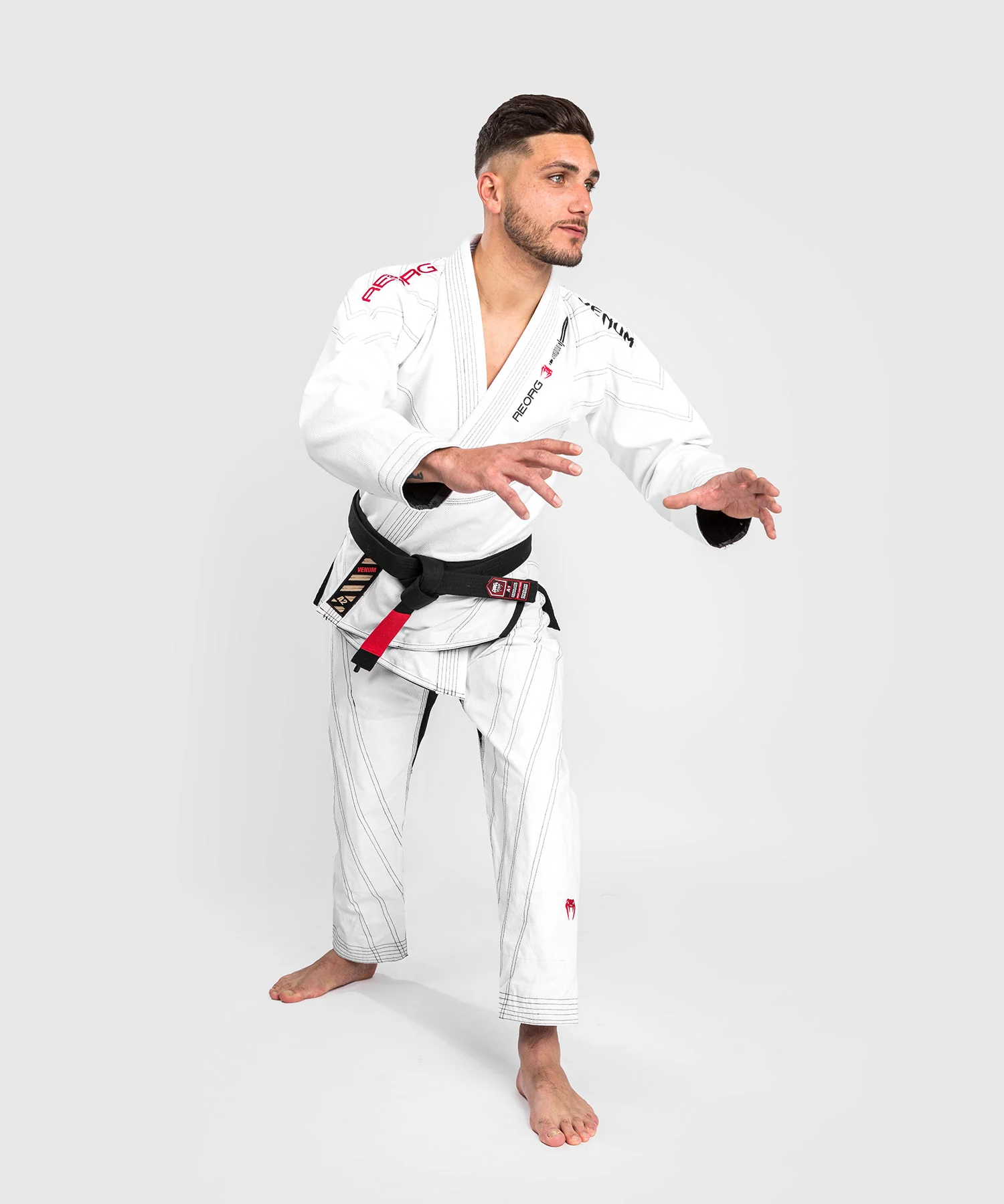 Kimono de JJB Venum Reorg - Blanc