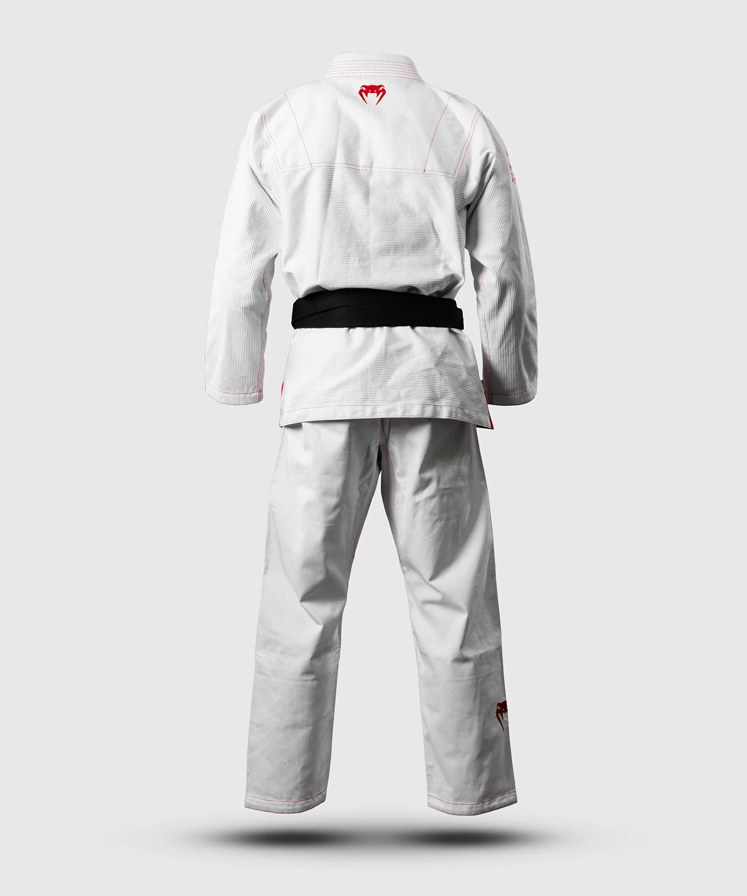Kimono de JJB Venum x Roger Gracie Signature - Blanc/Rouge - Image 2