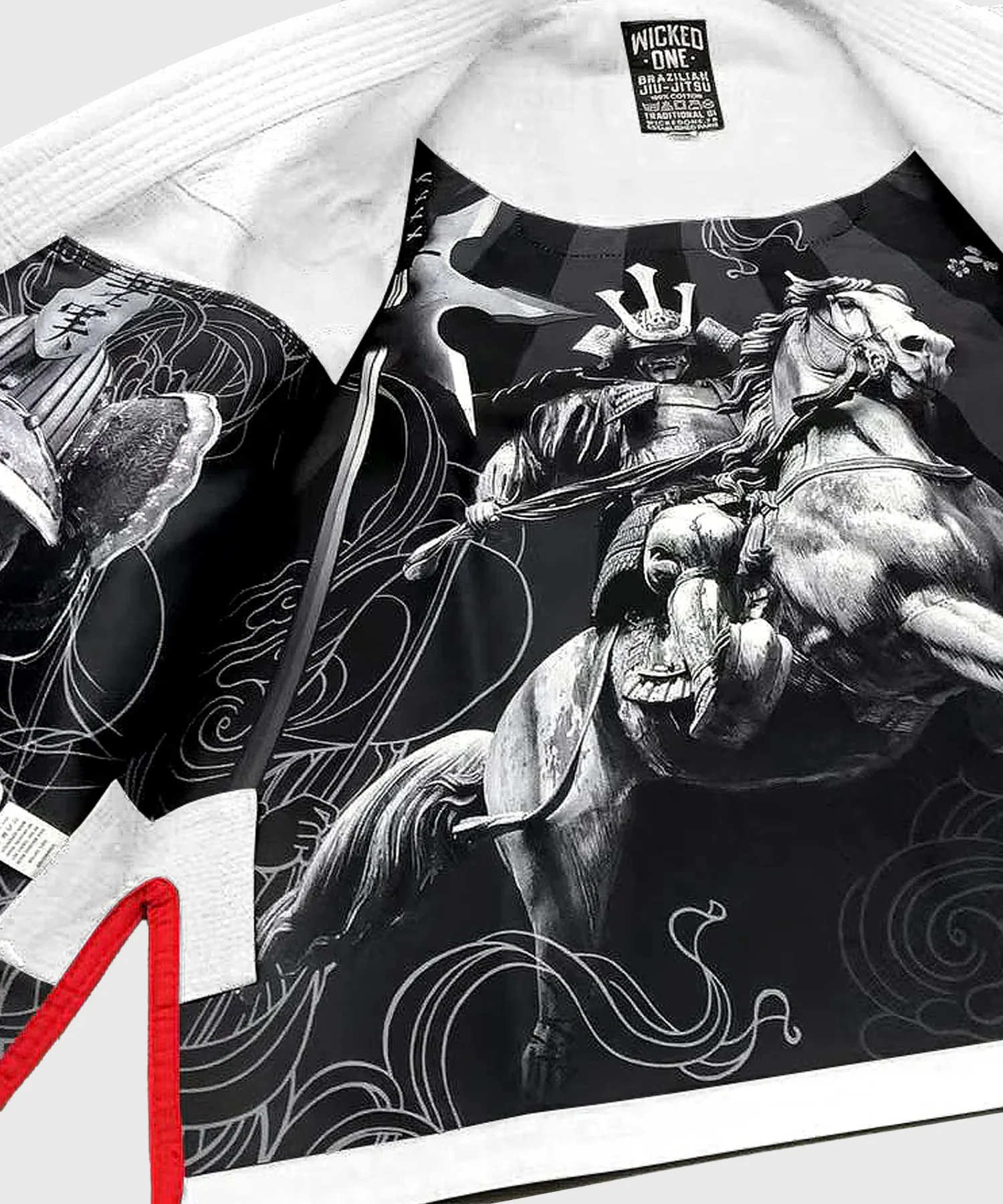Kimono De JJB Wicked One Samurai - Blanc - Image 3