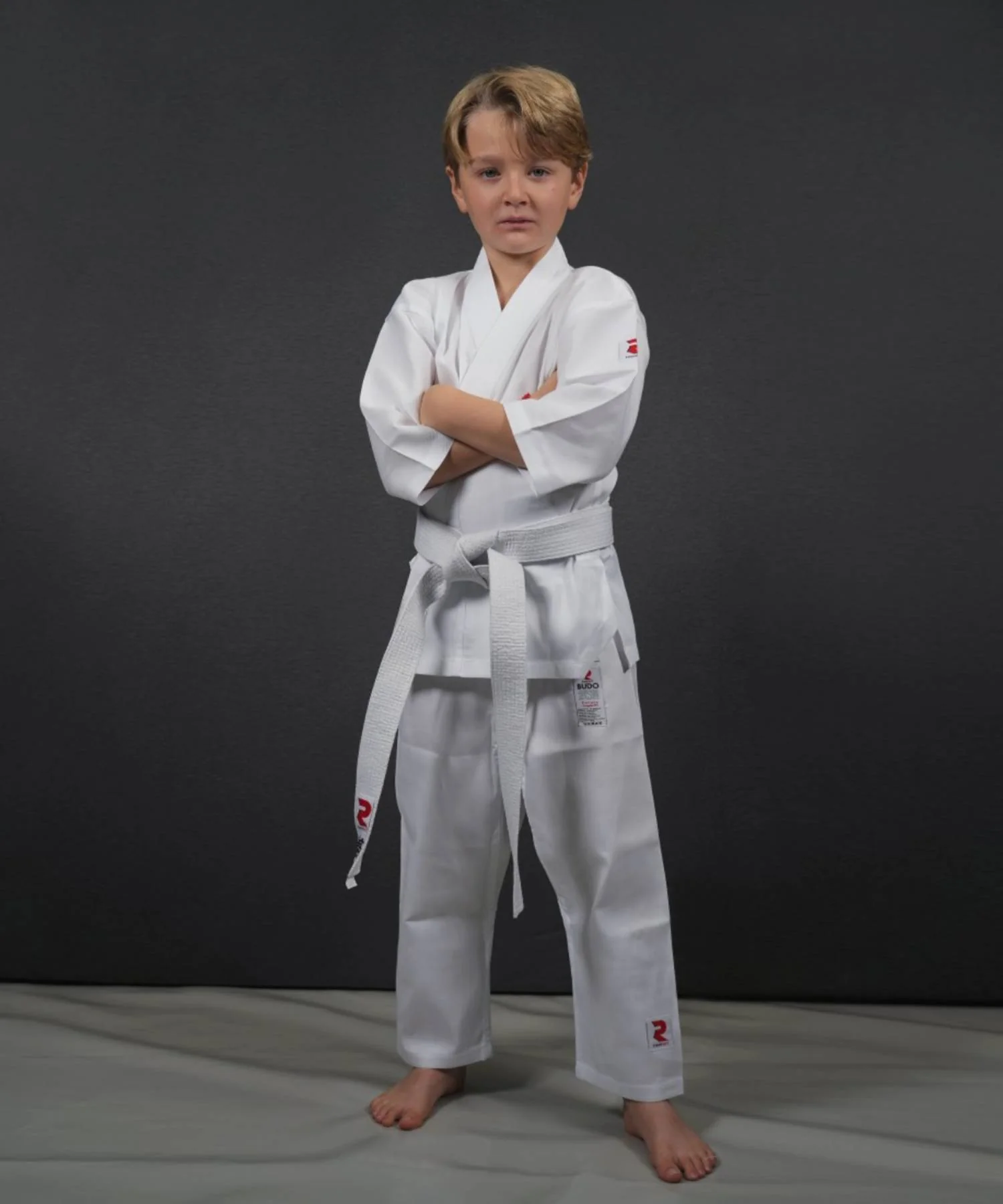 Kimono de Karaté Entraînement Fight Art Budo - Pour Enfant - Blanc - Image 2