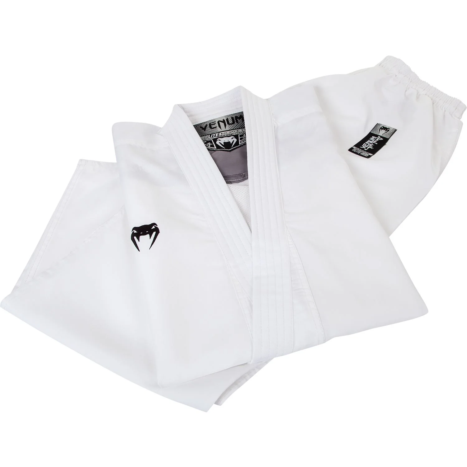 Kimono de Karaté Venum "Elite" Kumite - Blanc - Image 3