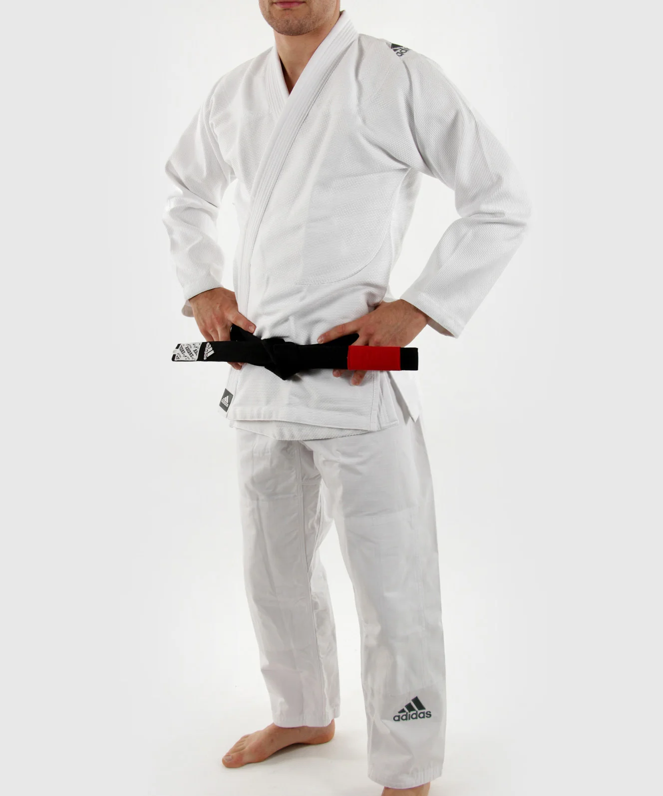 Kimono de JJB Adidas - Blanc - Image 4