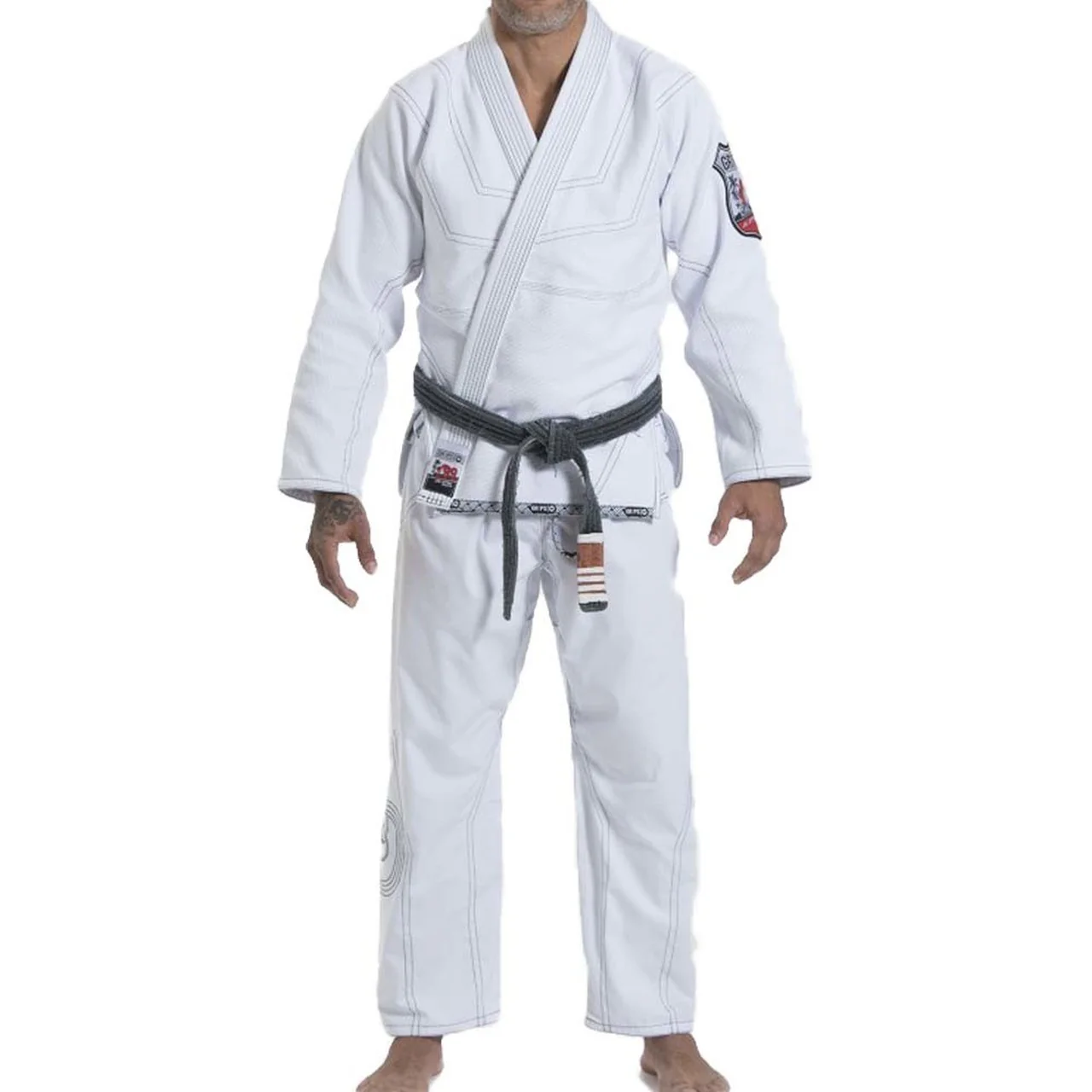 Kimono de JJB Grips Cali 99 - Blanc