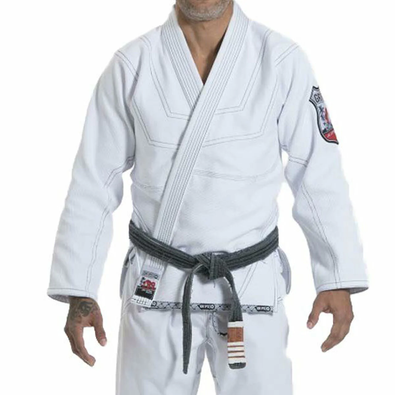Kimono de JJB Grips Cali 99 - Blanc - Image 2