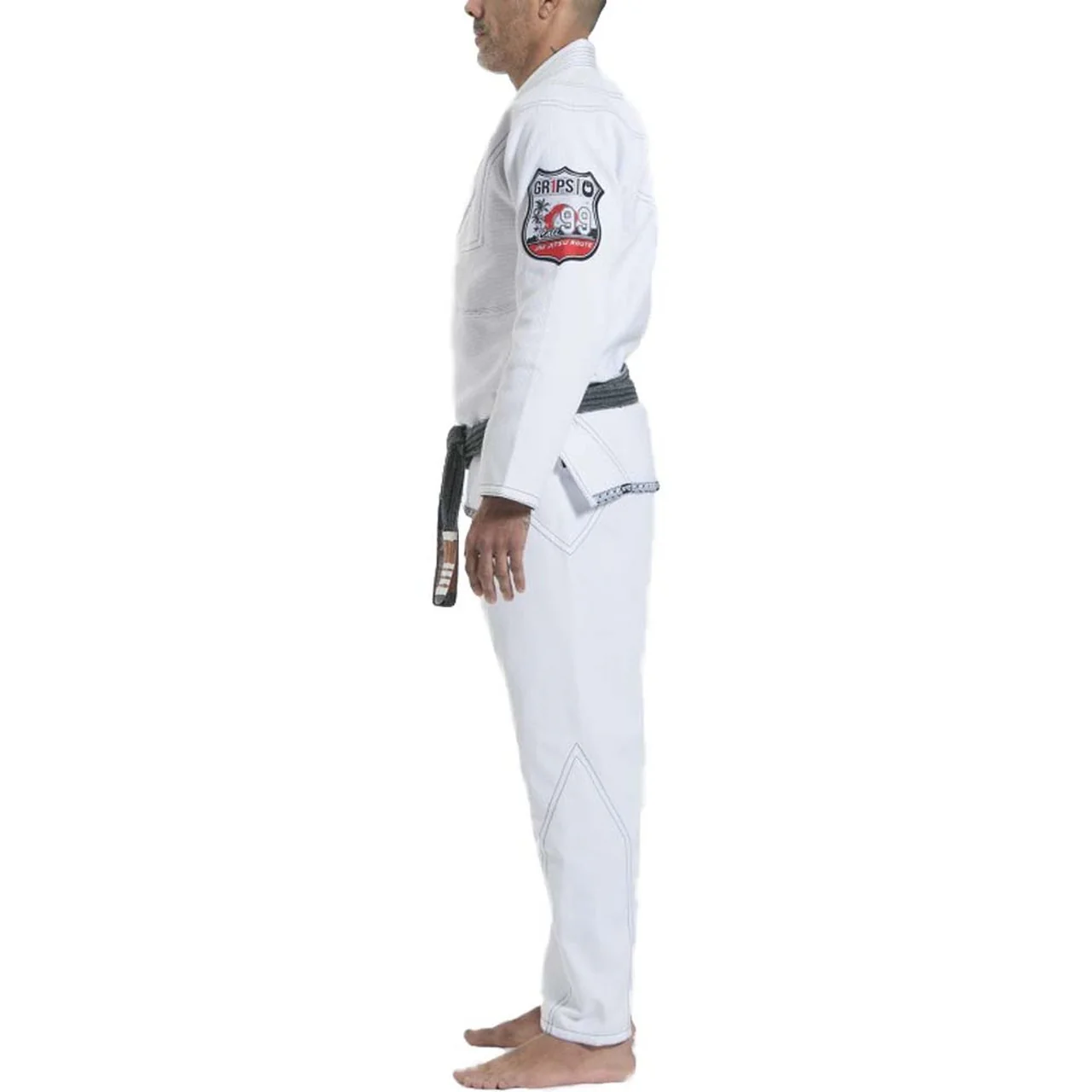 Kimono de JJB Grips Cali 99 - Blanc - Image 6