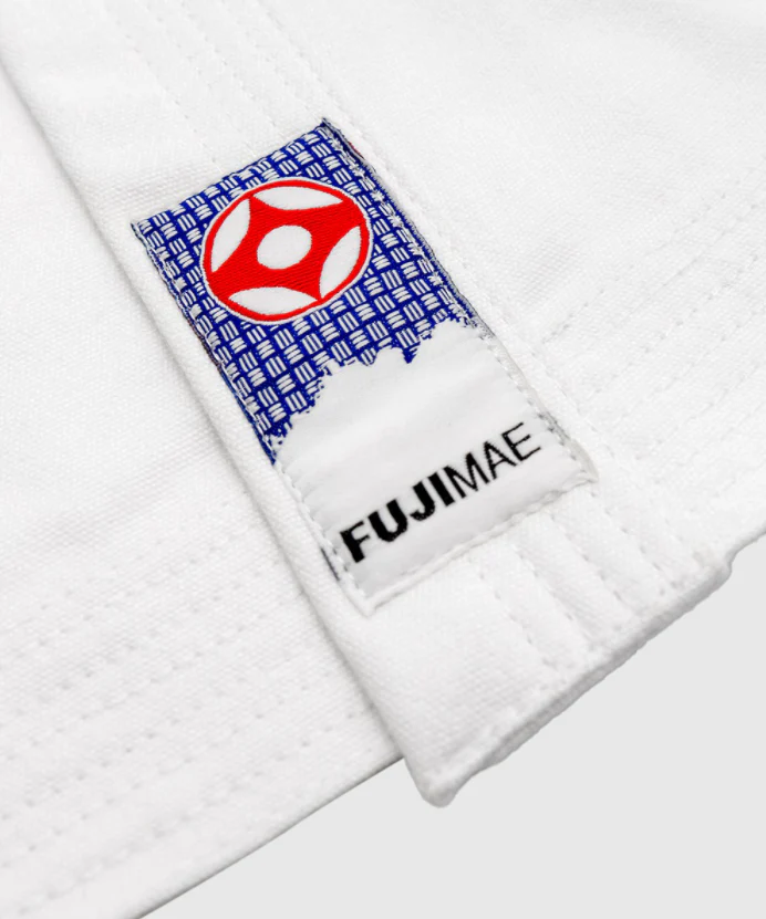 Kimono de karaté Kyokushinkai Compétition Fujimae - Blanc - Image 3