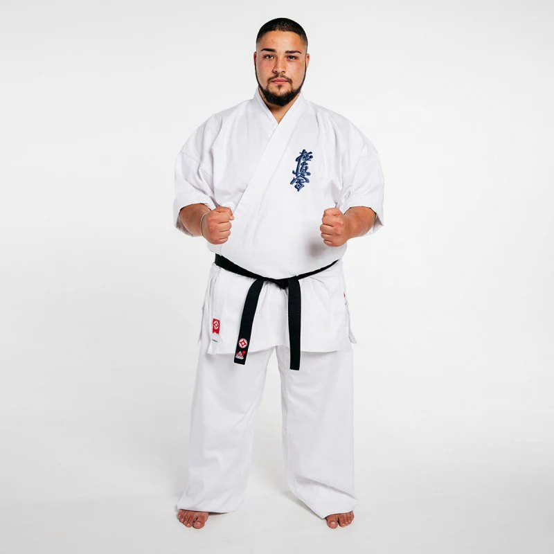 Kimono de karaté gi Kyokushinkai Initiation Fujimae - Blanc