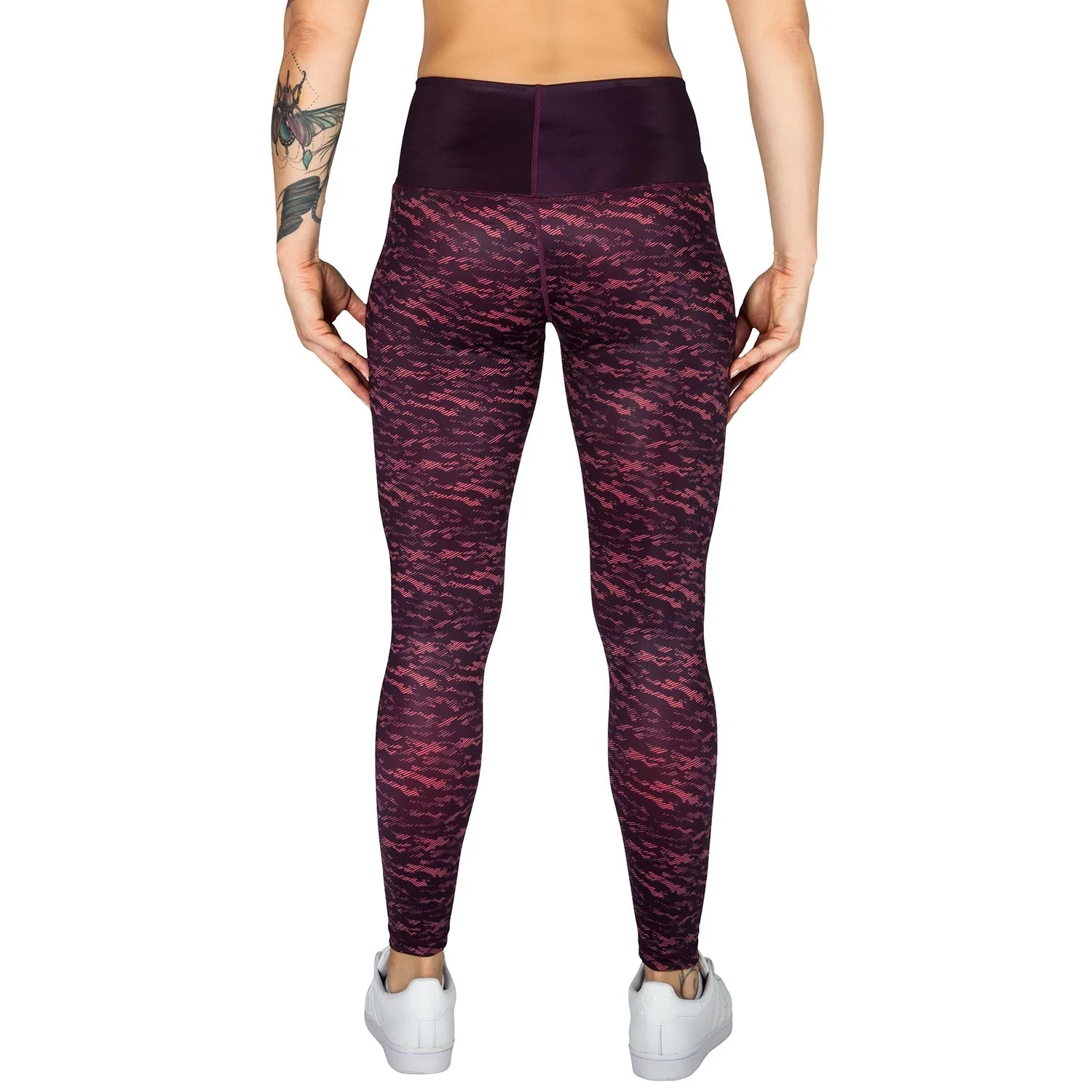Legging Femme Venum Camoline - Noir/Corail - Exclusivité - Image 4