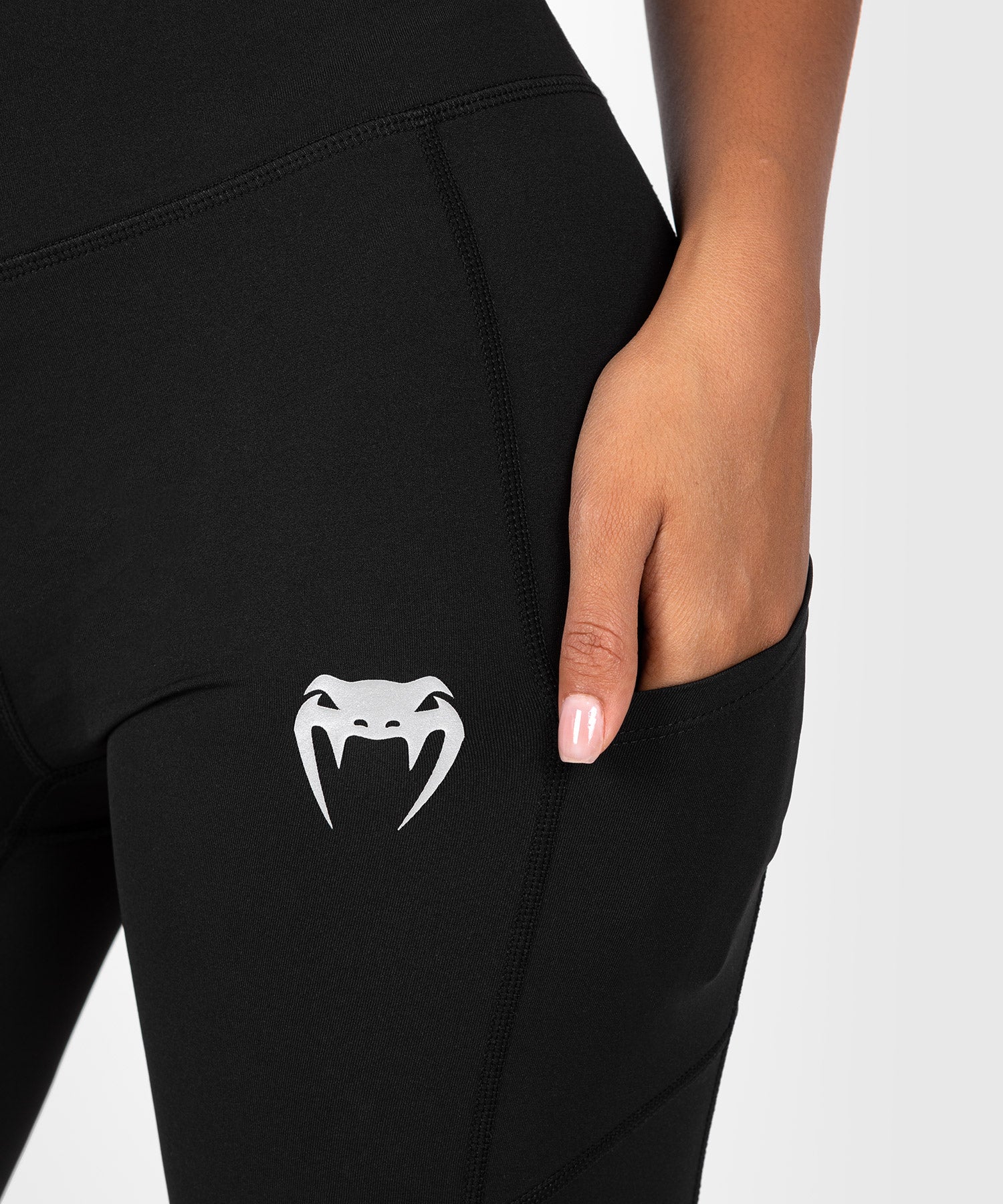 Legging pour Femmes UFC Venum Performance Institute 2.0 - Noir/Rouge - Image 5