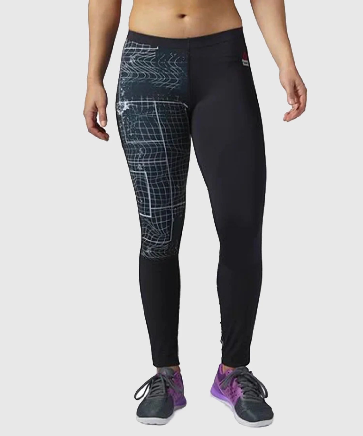 Legging Reebok Femme - Noir - Image 2