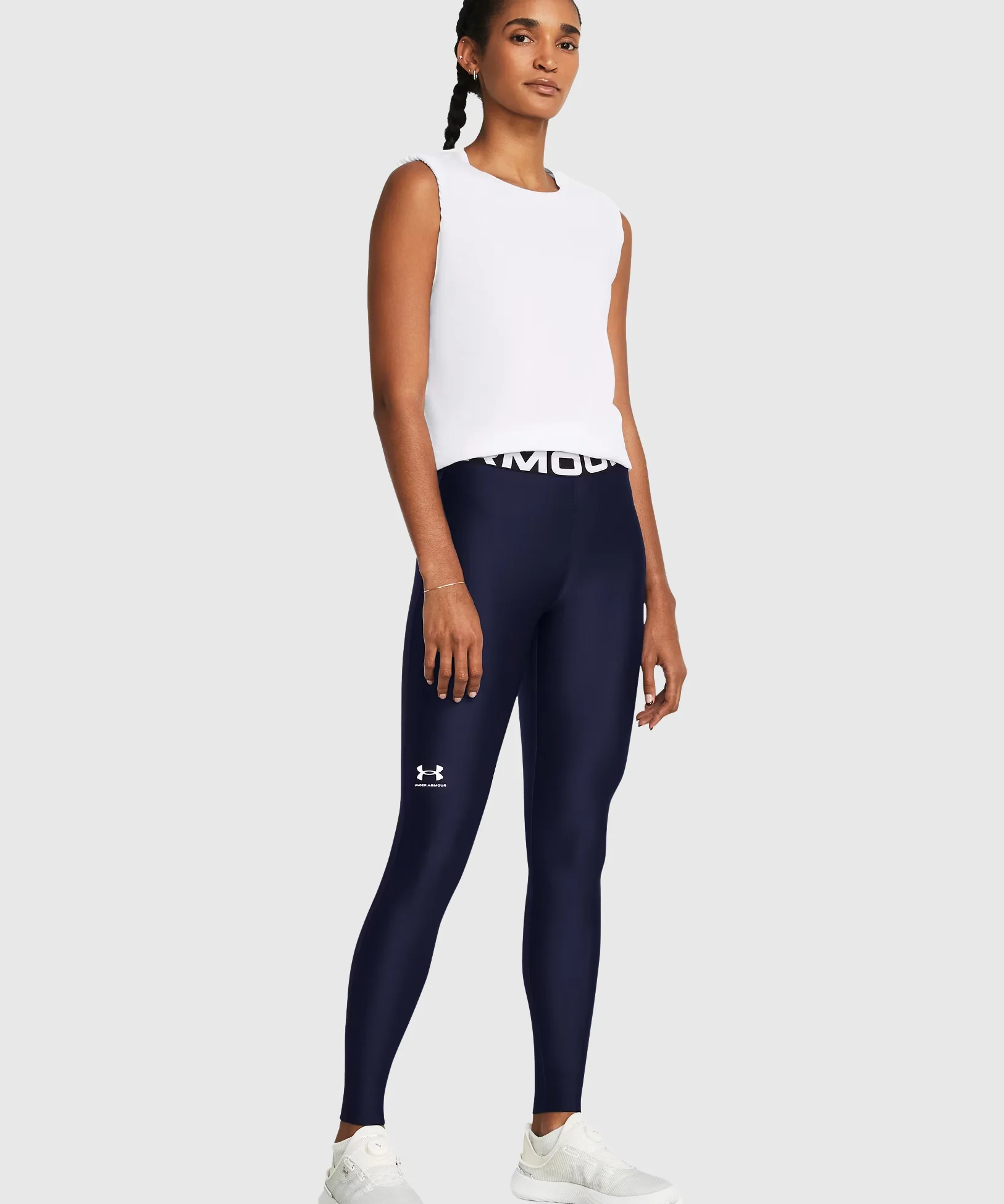 Legging Under Armour Heatgear® Pour Femme - Bleu Marine - Image 3