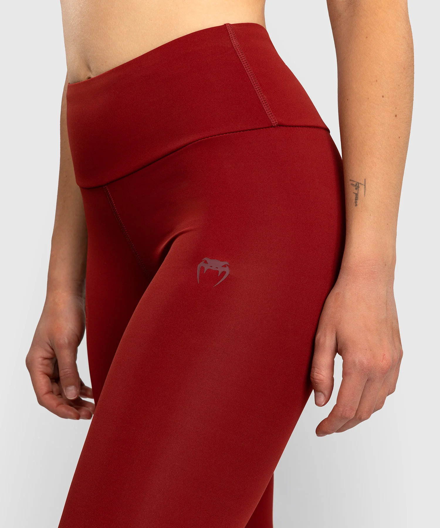 Legging Venum Serpenti – Bordeaux/Ivoire - Image 7