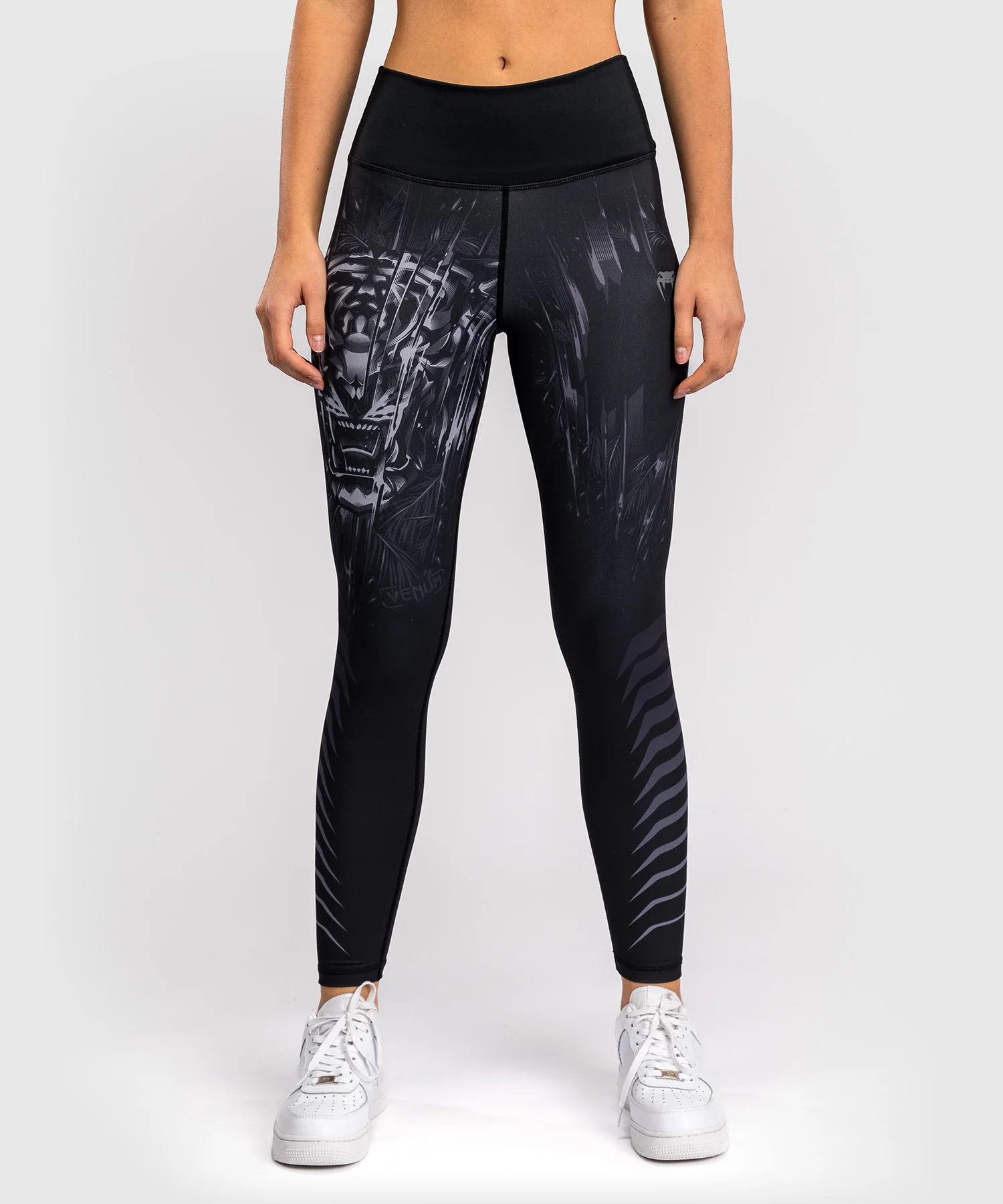 Legging Venum Tiger pour Femmes - Noir/Argent