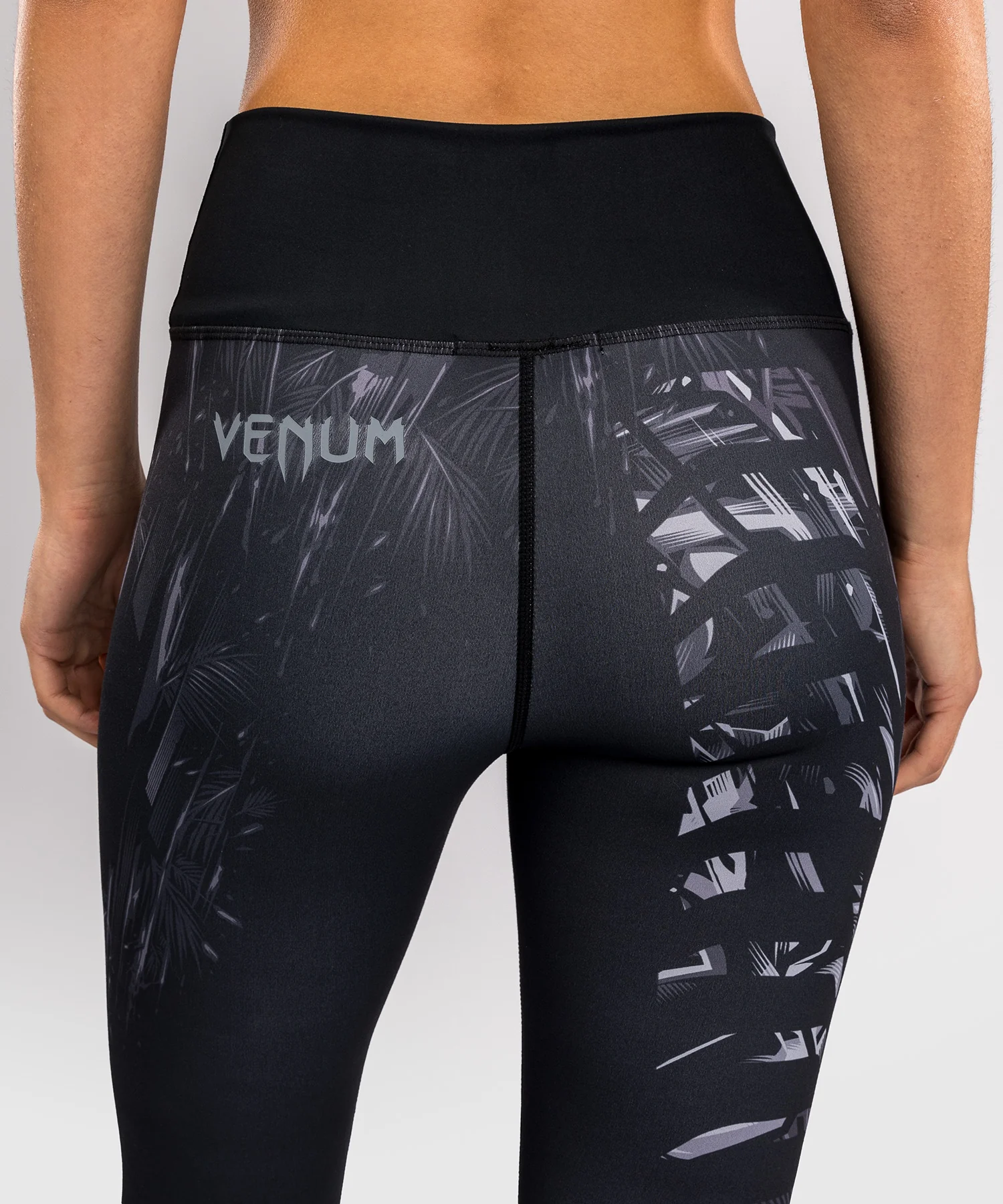 Legging Venum Tiger pour Femmes - Noir/Argent - Image 6