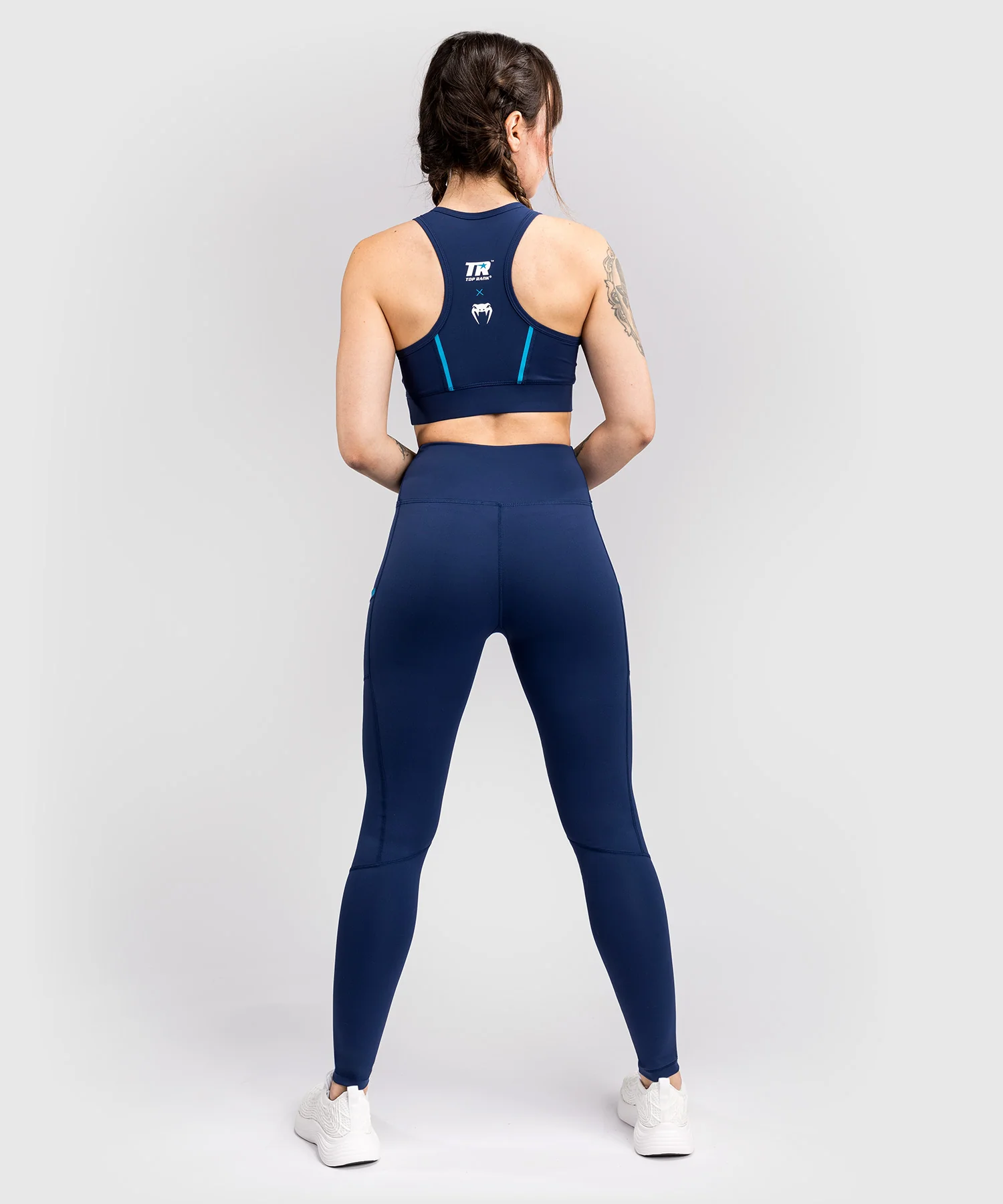 Legging Venum x Top Rank Original pour Femmes - Bleu Marine - Image 3