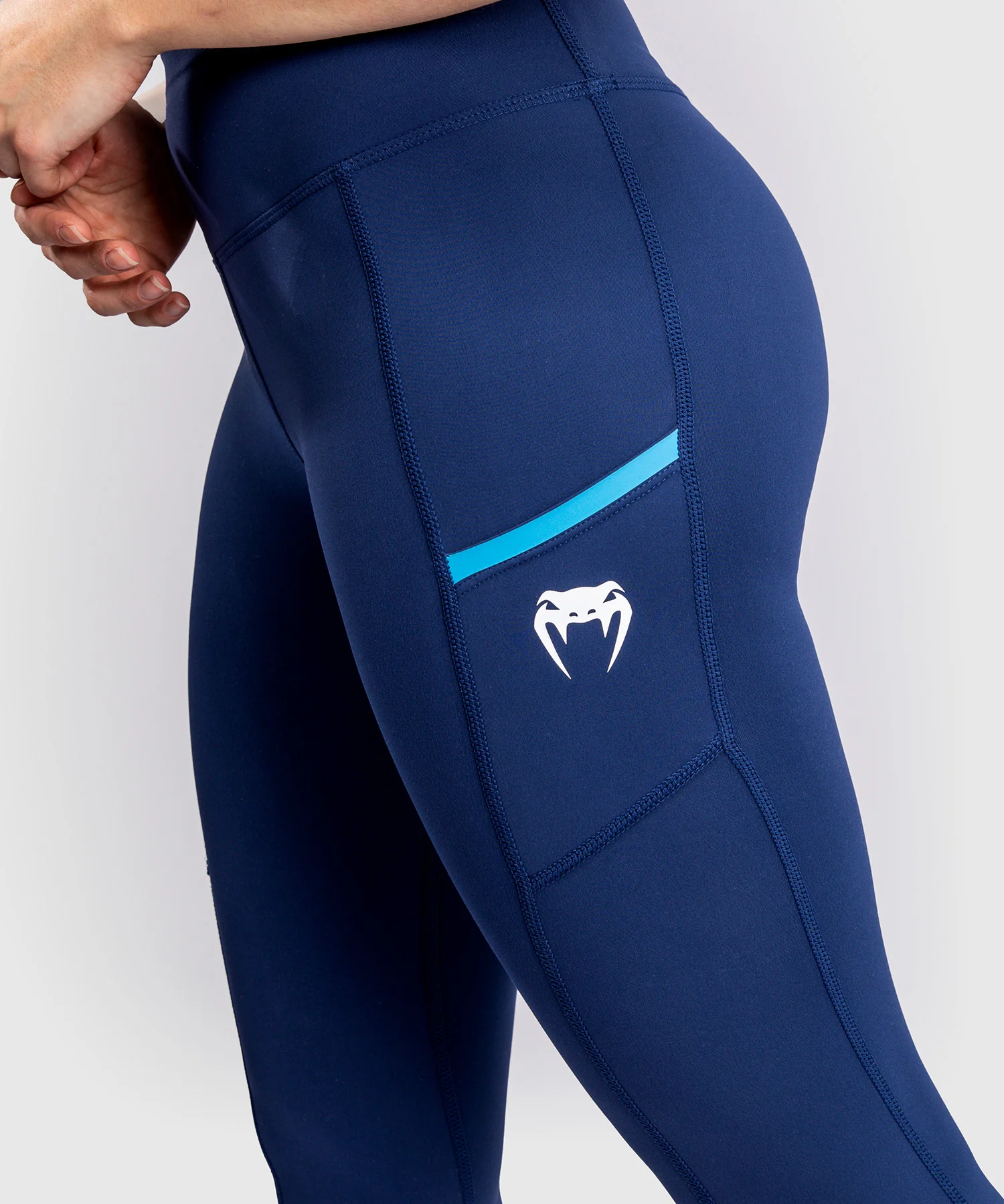 Legging Venum x Top Rank Original pour Femmes - Bleu Marine - Image 5