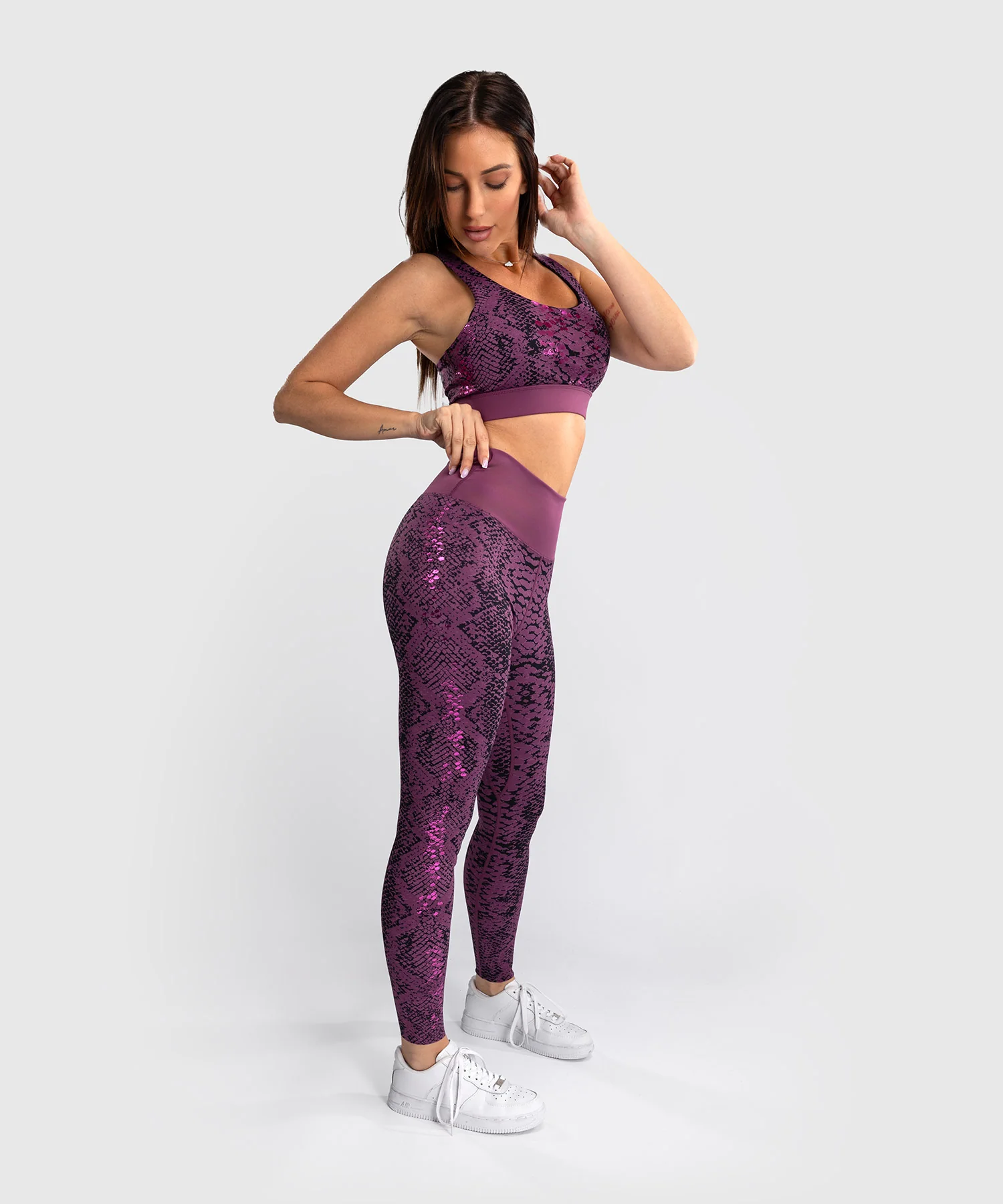 Leggings longs pour Femmes Venum Amazonia - Violet - Image 5