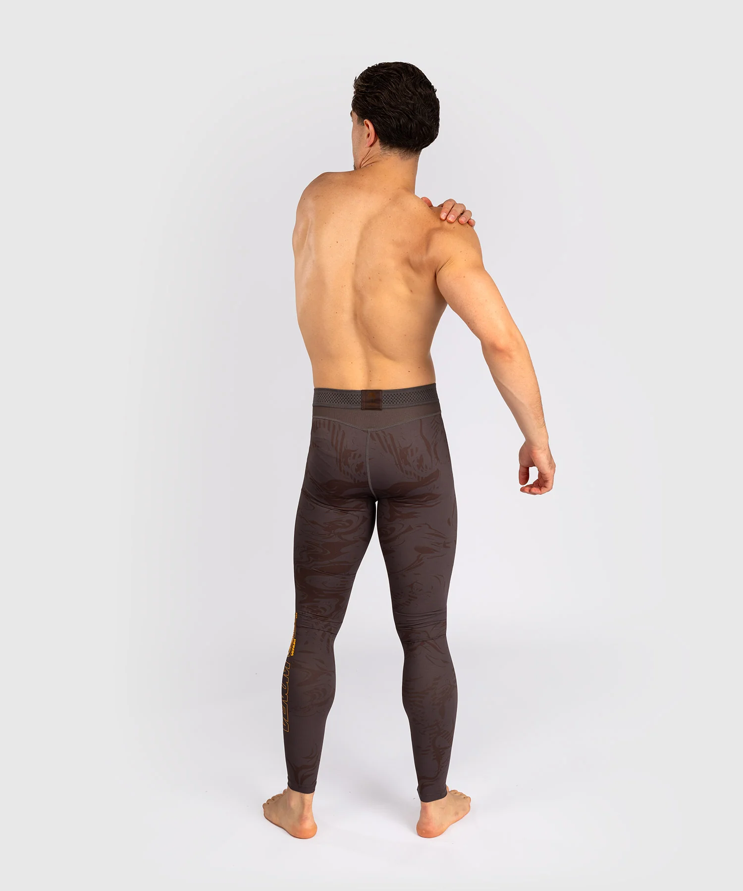 Leggings Performance pour Hommes UFC Fusion by Venum Fight Week - Marron Terrestre - Image 6