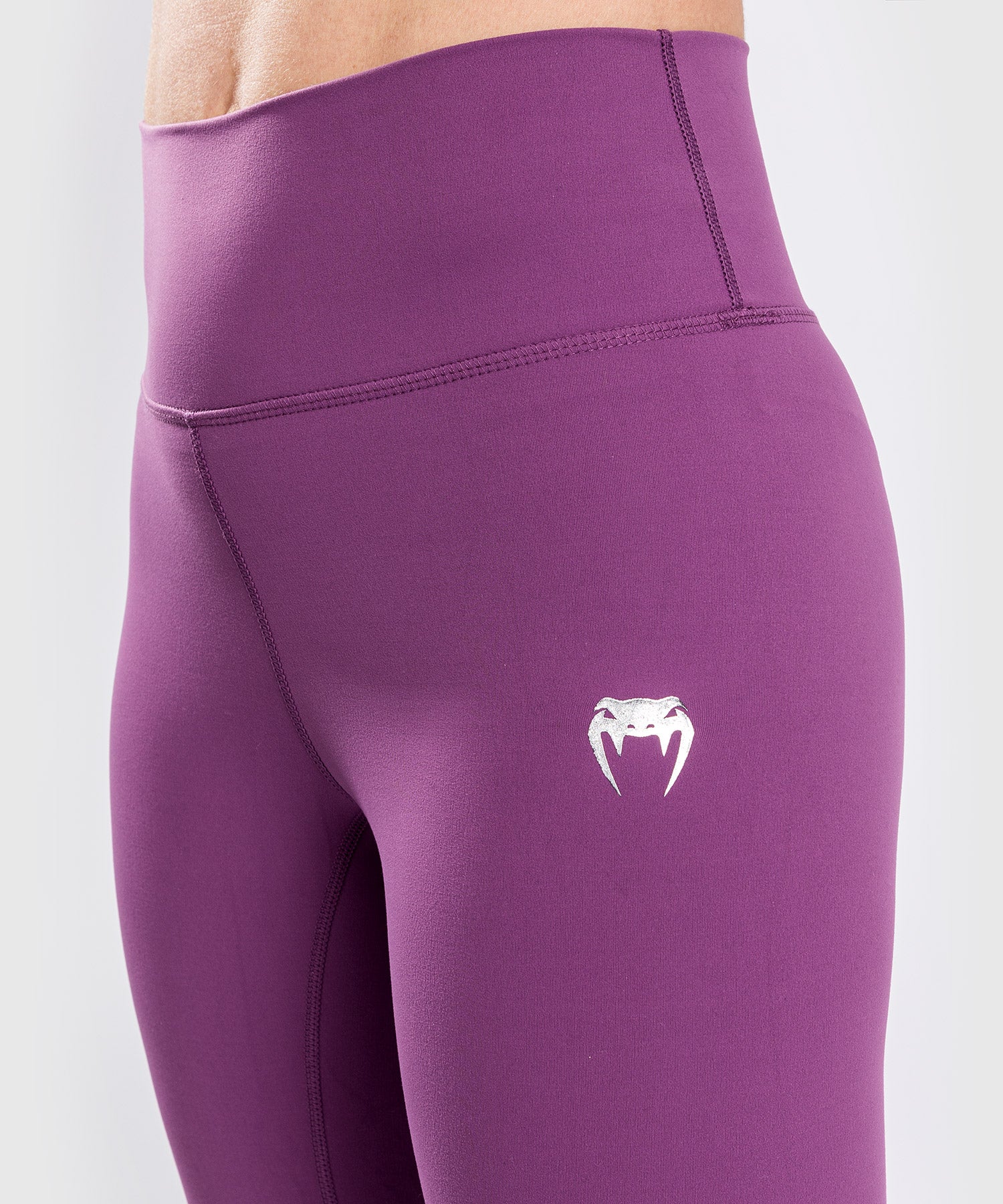 Leggings Venum Essential Lifestyle - Orchidée Sombre/Argent Brossé - Image 4
