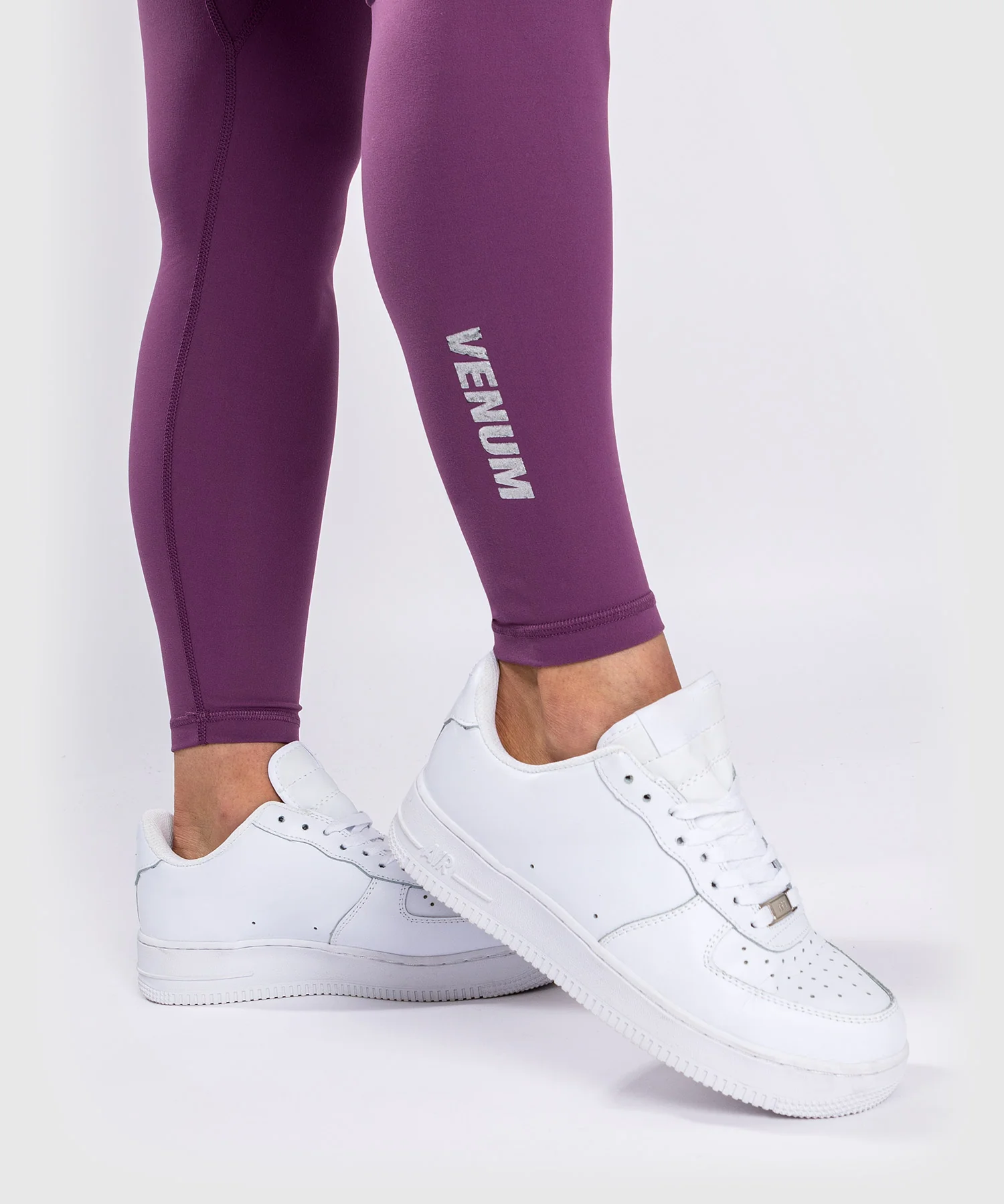Leggings Venum Essential Lifestyle - Orchidée Sombre/Argent Brossé - Image 6