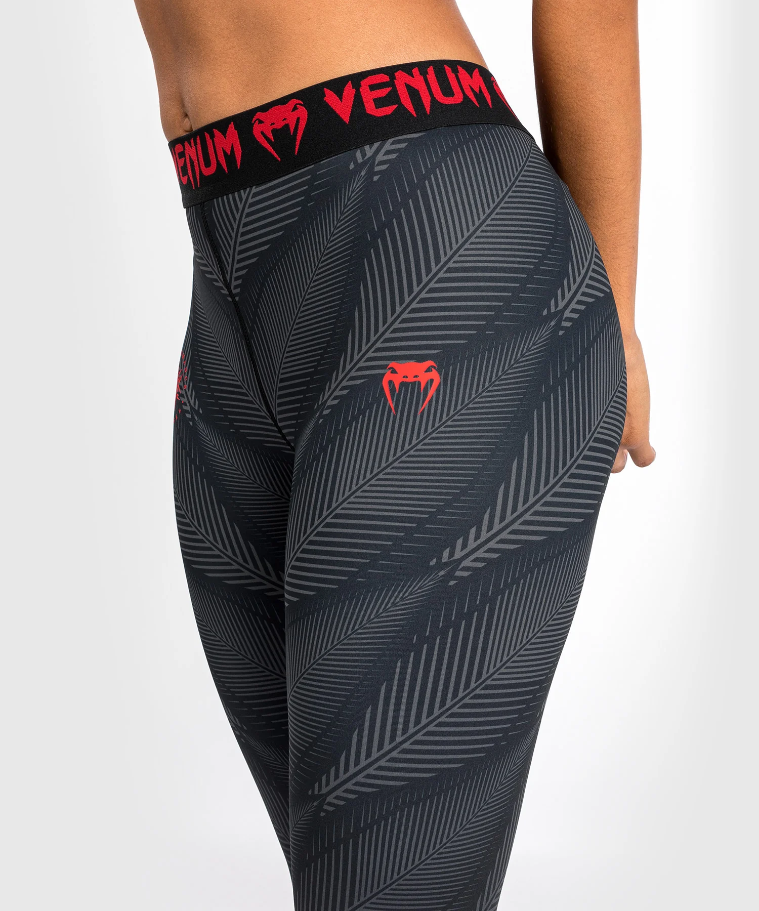 Leggings Venum Phantom - Noir/Rouge - Image 4