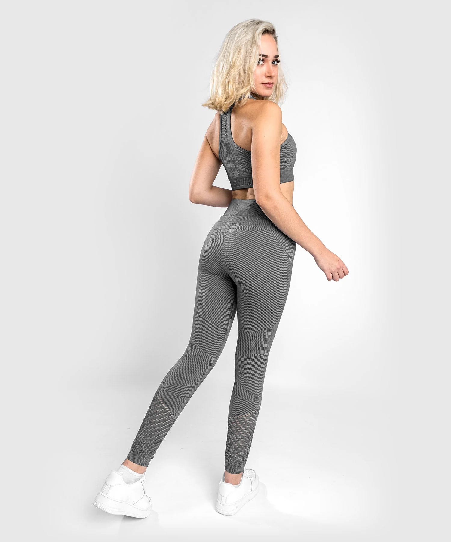 Leggings Venum Sparring Seamless 7/8 - Gris Foncé - Image 3