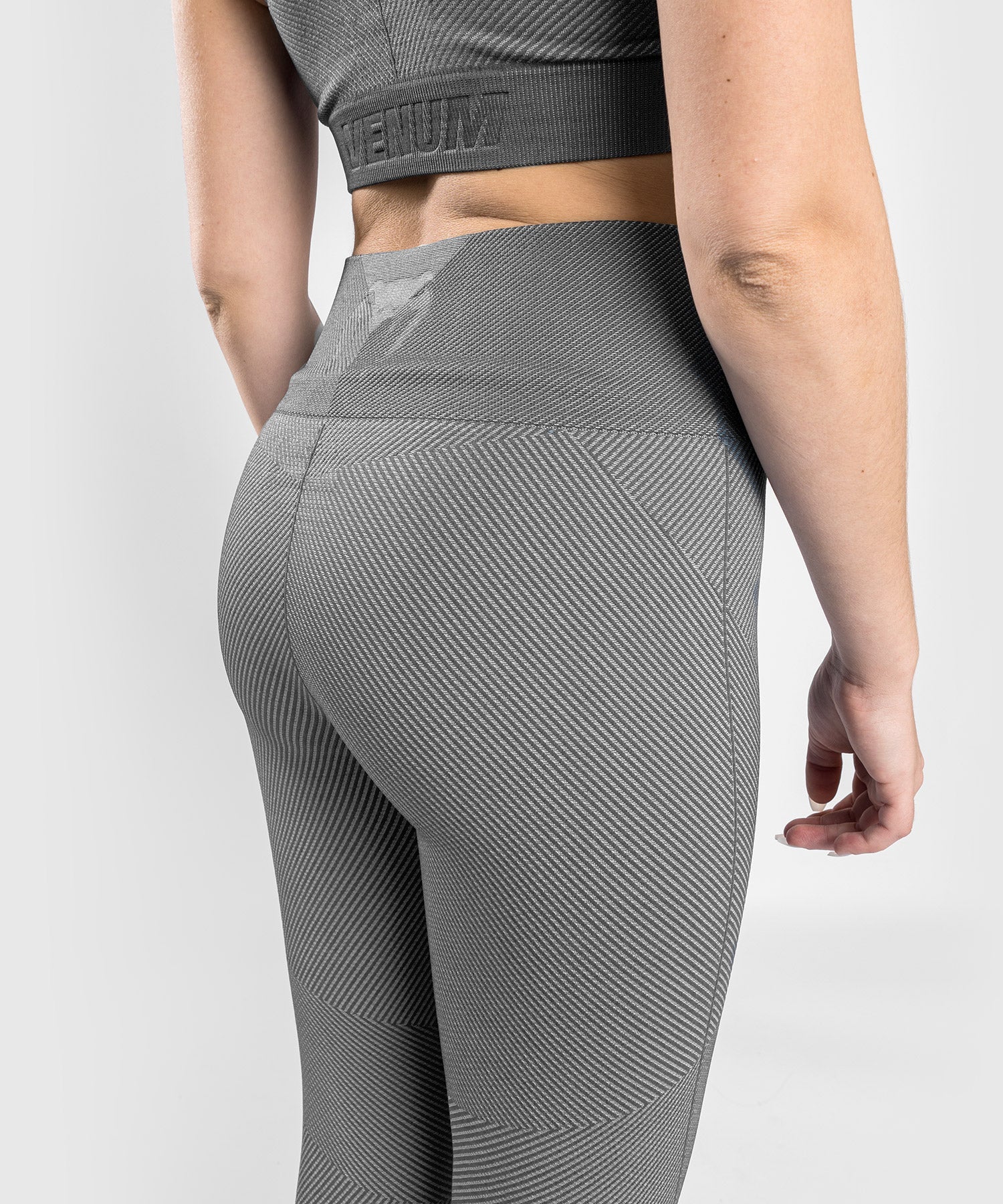 Leggings Venum Sparring Seamless 7/8 - Gris Foncé - Image 5