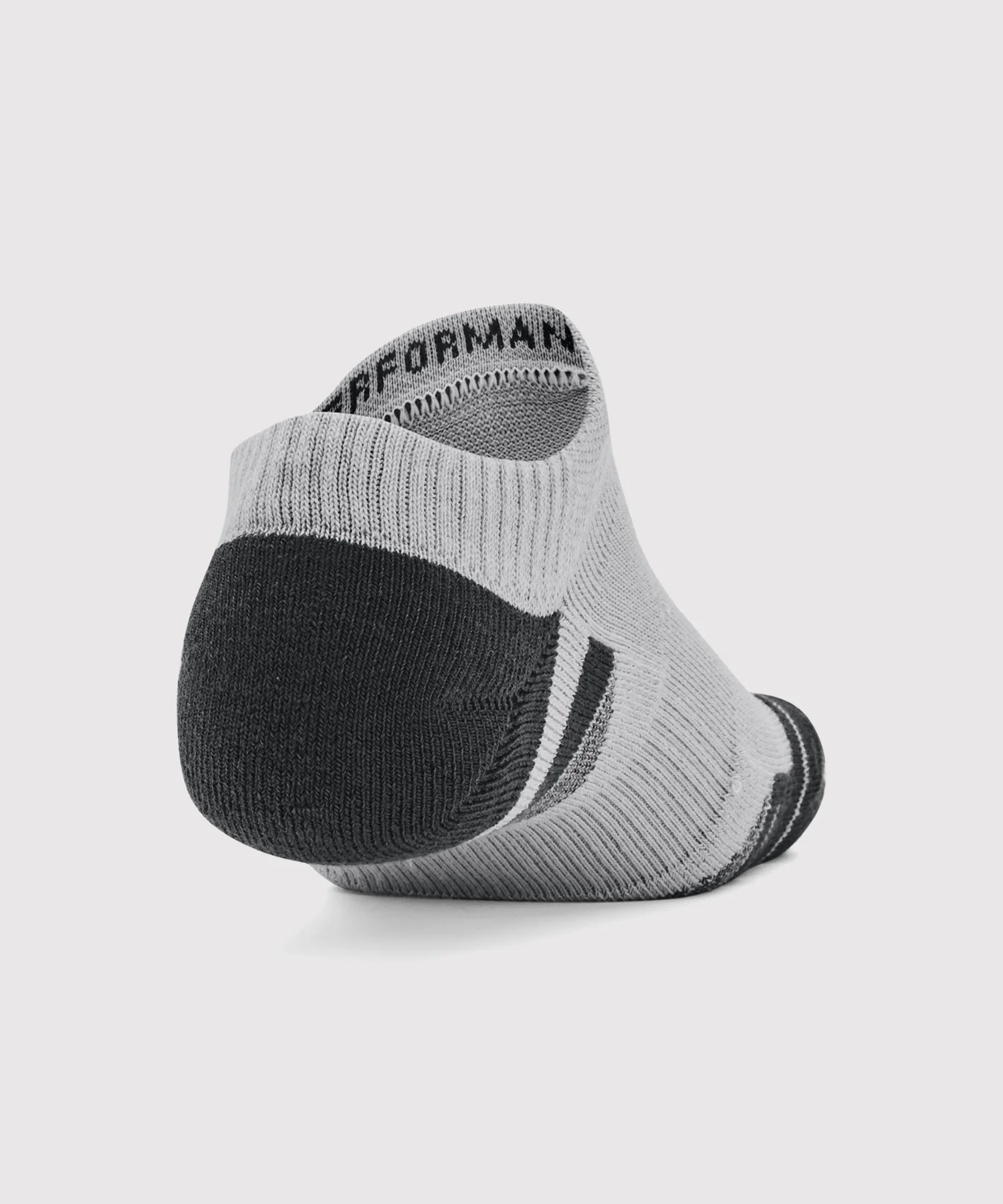 Lot De 3 Paires De Chaussettes Basses Under Armour Ua Performance Tech - Blanc/Noir/Gris - Image 3