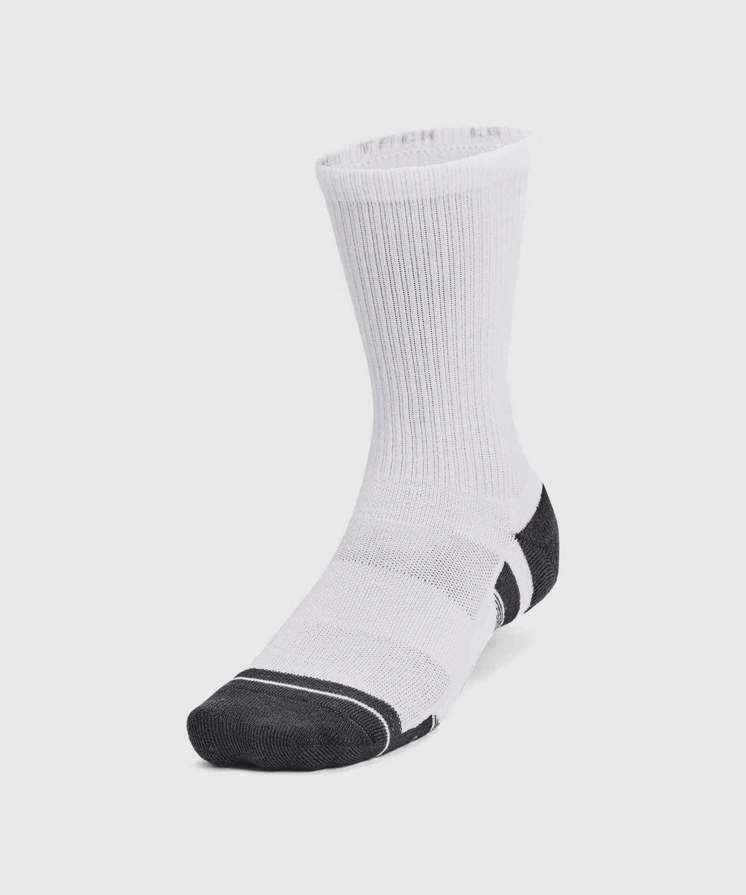 Lot De 3 Paires De Chaussettes Hautes Under Armour Ua Performance Tech - Blanc - Image 2