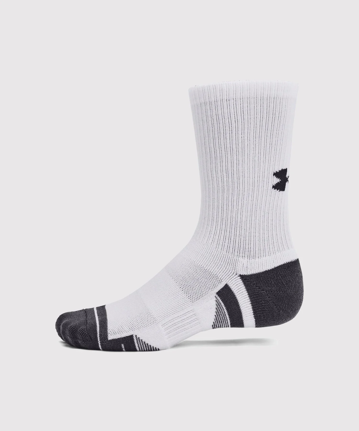 Lot De 3 Paires De Chaussettes Hautes Under Armour Ua Performance Tech - Blanc - Image 4