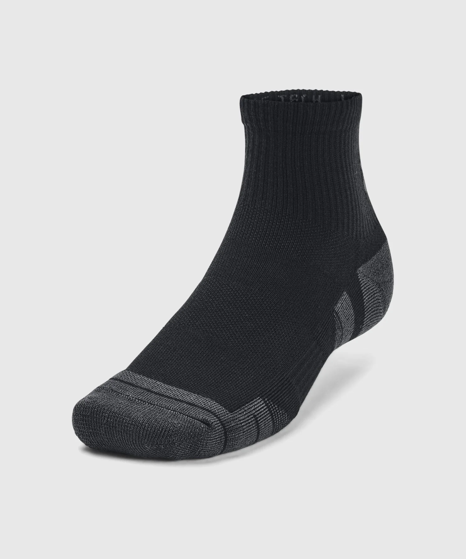 Lot De 3 Paires De Chaussettes Mi-Hautes Under Armour Ua Performance Tech - Noir/Gris - Image 2