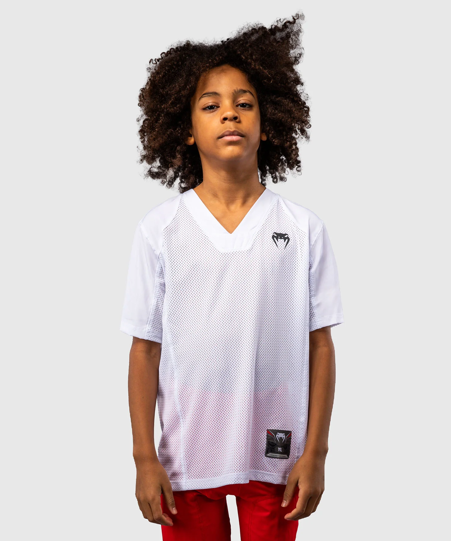Maillot à manches Courtes pour Enfants Venum Elite Football - Blanc