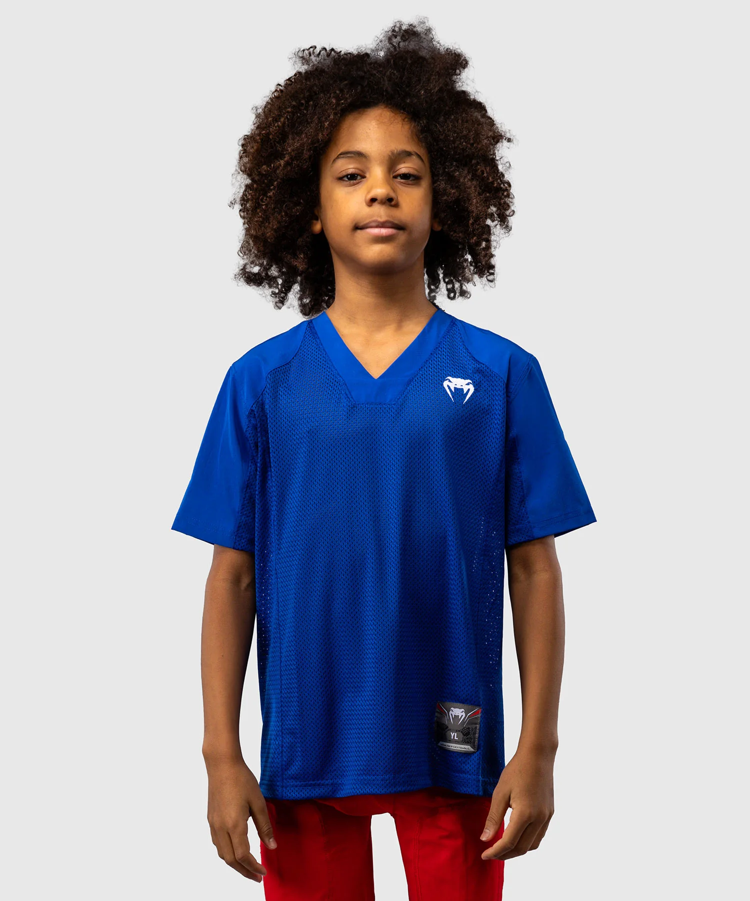 Maillot à manches Courtes pour Enfants Venum Elite Football - Bleu Royal
