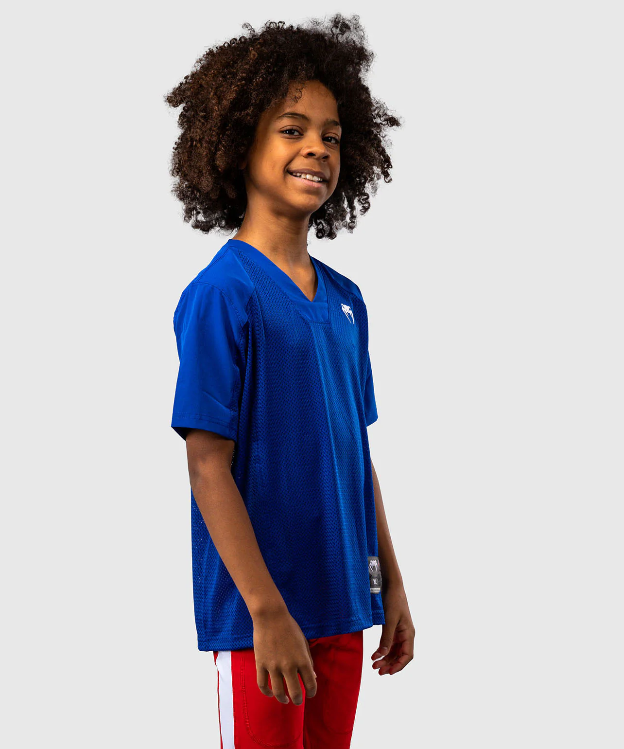 Maillot à manches Courtes pour Enfants Venum Elite Football - Bleu Royal - Image 2